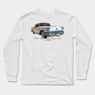 1957 Oldsmobile Super 88 Holiday Long Sleeve T-Shirt